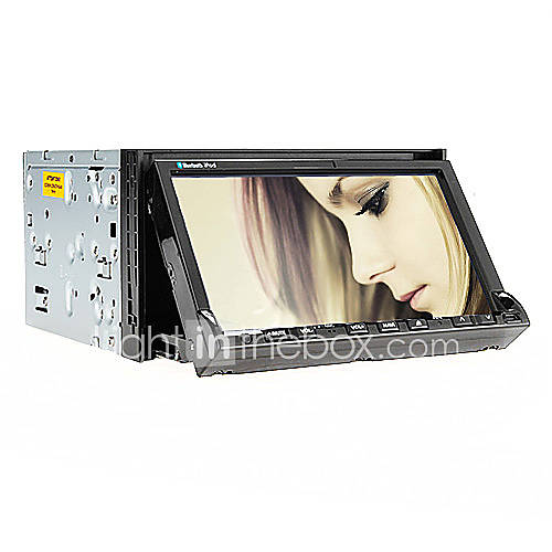 7 inch 2 Din TFT Screen In Dash Car DVD Player With Bluetooth,Navigation Ready GPS,RDS,3G(WCDMA),TV,iPod Input