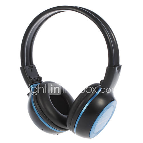  FM Digital Wireless On Ear Headphone with SD Card Slot ZL 700 (Blue,Pink)