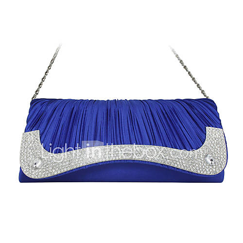 Beautiful Imitation Silk With Austria Rhinestones Evening Handbags/ Clutches(More Colors)