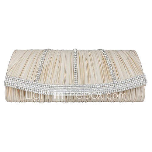 Fashion Silk With Rhinestones Evening Handbags/ Clutches(More Colors Available)