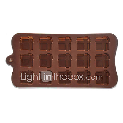 Silicone Gift Box Chocolate Candy Mold Tray Maker