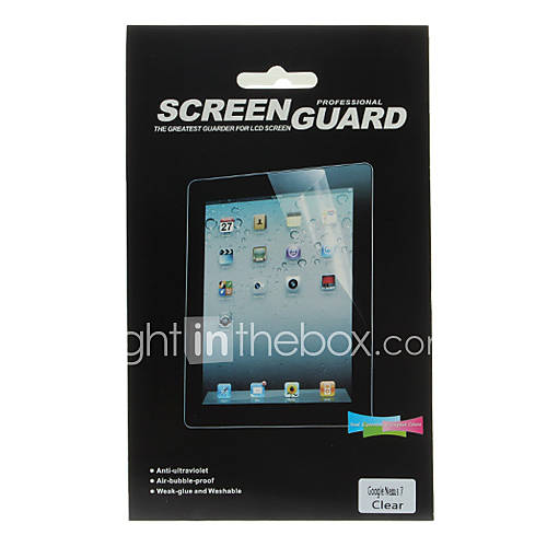 Professional Screen Guard For Google Nexus 7