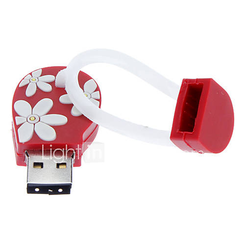 4GB Soft Rubber Flip flops USB Flash Drive