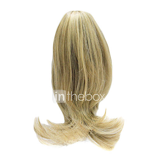 Golden Blonde Synthetic Long Wavy Ponytail