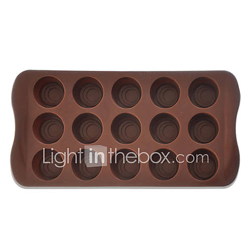 Silicone Circles Shape Chocolate Molds