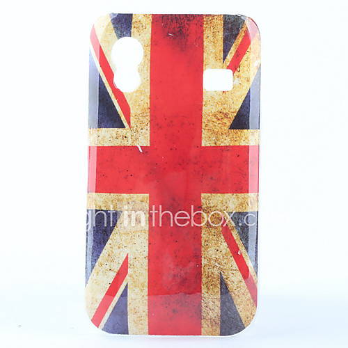 UK Flag Pattern Protective Polycarbonate Case for Samsung S5830