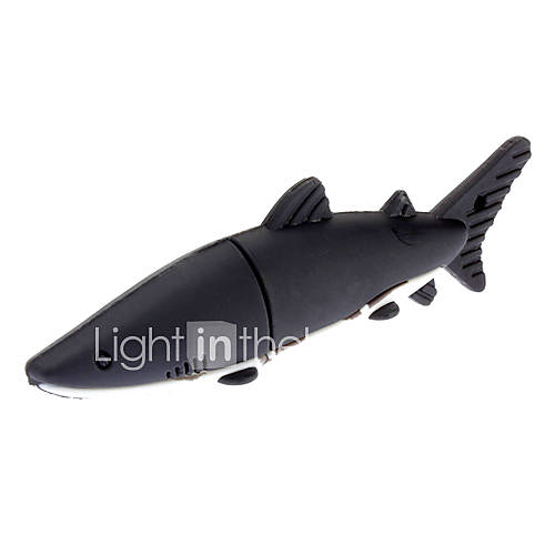 4GB Soft Rubber Shark USB Flash Drive