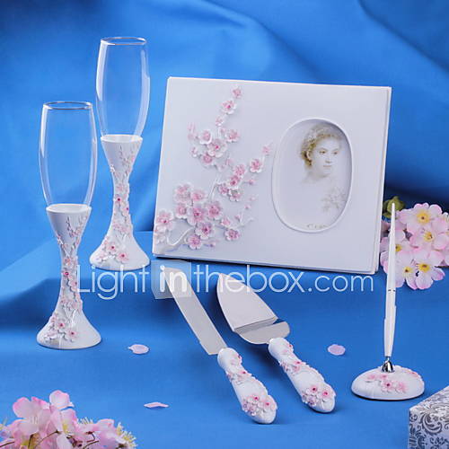 Plum Blossoms Wedding Collection Set (6 Pieces)