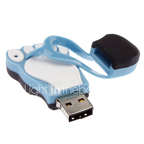 4GB Soft Rubber Slipper USB Flash Drive