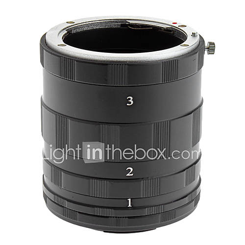 Macro Extension Tube Set for Nikon AI