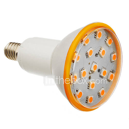 E14 4W 16x5050SMD 288 320LM 3000K Warm White Light King Size LED Spot Bulb (200 240V)