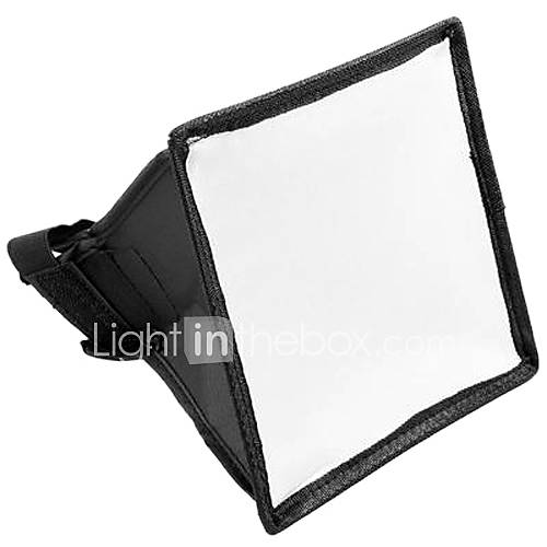 15x17cm Portable Flash Softbox Diffuser SpeedLight For Canon Nikon