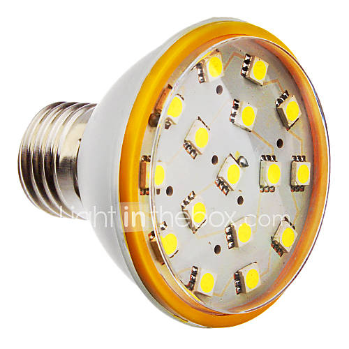 E27 4W 16x5050SMD 288 320LM 6000K Cold White Light LED Spot Bulb (200 240V)