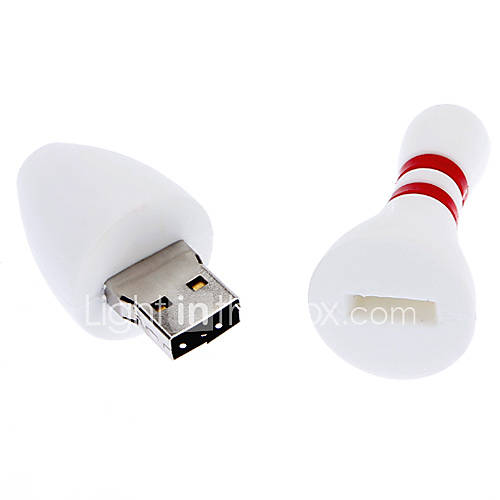 2GB Soft Rubber Bowling USB Flash Drive