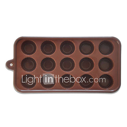 Silicone Round Rectangle Chocolate Molds Bakeware