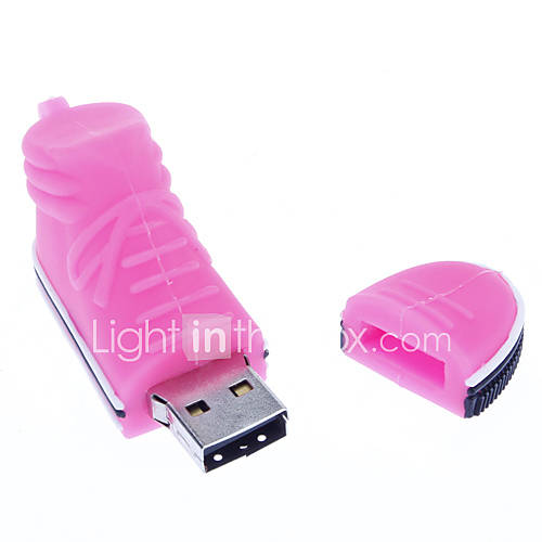 16GB Soft Rubber Sneaker USB Flash Drive