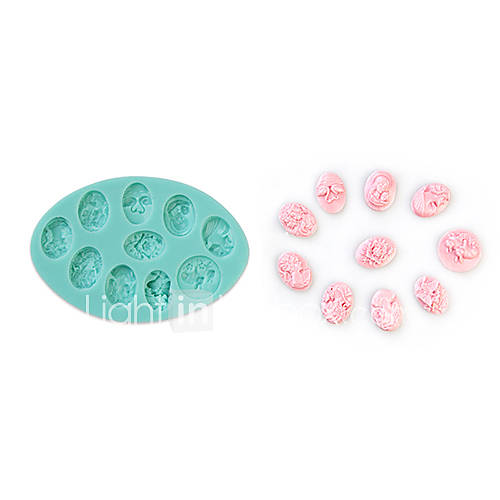 Mix Ten Shape Silicone Mould Cake Decorating Baking Tool