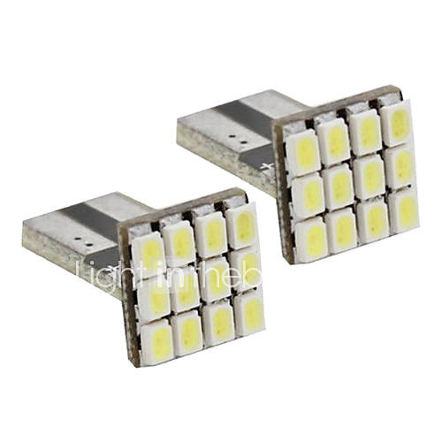 2pcs 12 SMD T15 12V LED Replacement Light Bulbs