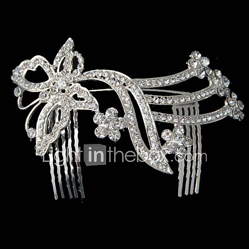 Beauty Alloy Bridal Hair Combs with Rhinestone