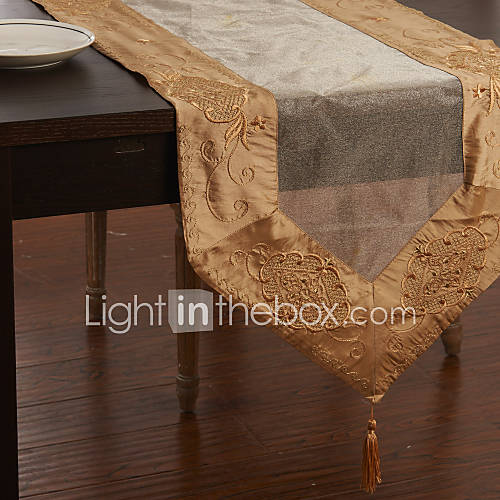 Traditional Polyester Pattern Table Runners