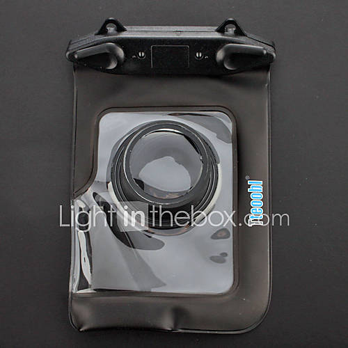 Tteoobl T 009C Waterproof Protective Bag for Canon / Panasonic / Nikon Camera   Black