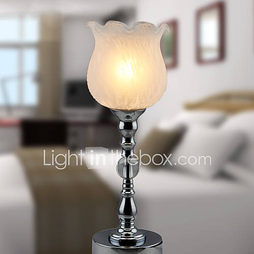 Rustic/Lodge Elegant Table Lamp In Floral Shade