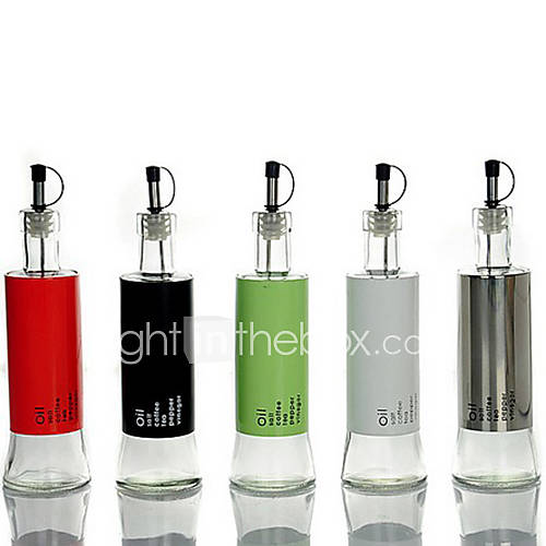 Kitchen Glass Oil Dispenser(350ML) in Different Color