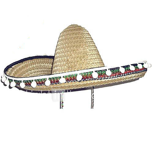 Wheat Color Huge Mexico Conical Hat