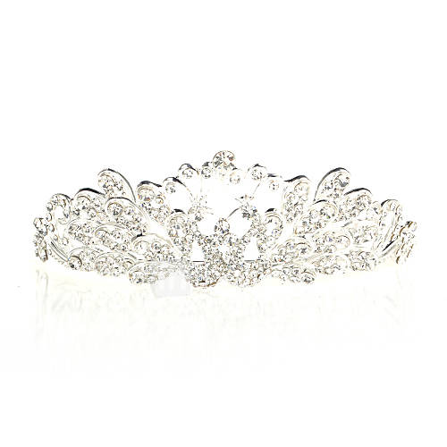 Sophisticated Alloy Tiaras With Rhinestone For Wedding/Special Occasion