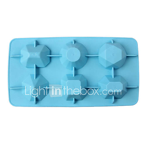 Diamond Freeze Silicone Ice Cube Tray Molds Maker