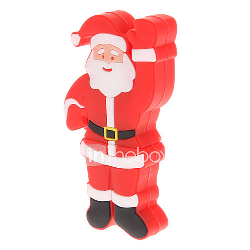 Plastic Santa Claus Model USB 4GB