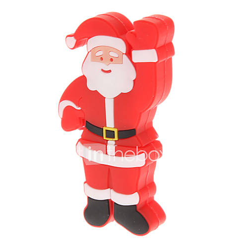 Plastic Santa Claus Model USB 8GB