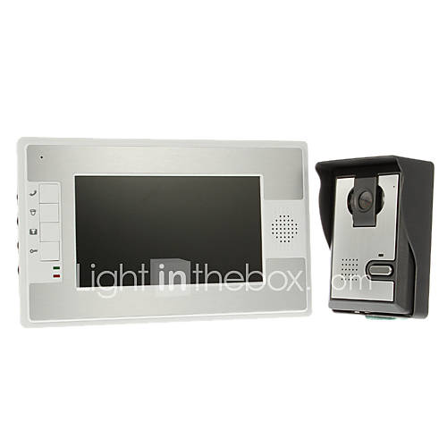 7 Inch Color TFT LCD Video Door Phone with 1 TO 1