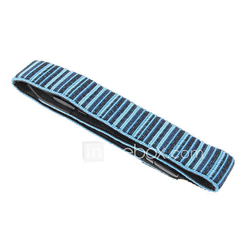 S 2 BLBK Blue and Black Shoulder Straps for SLR Camera