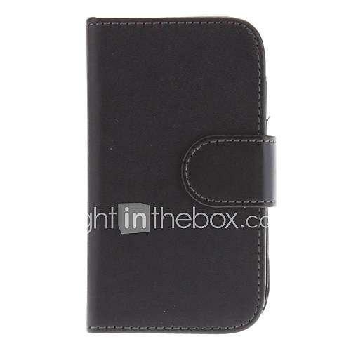 PU Leather Flip Open Case Cover with Card Slots for Samsung Galaxy S3 Mini I8190
