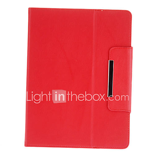 Universal Protectiove Case with Stand for 9.7 Inch Tablet(Red)