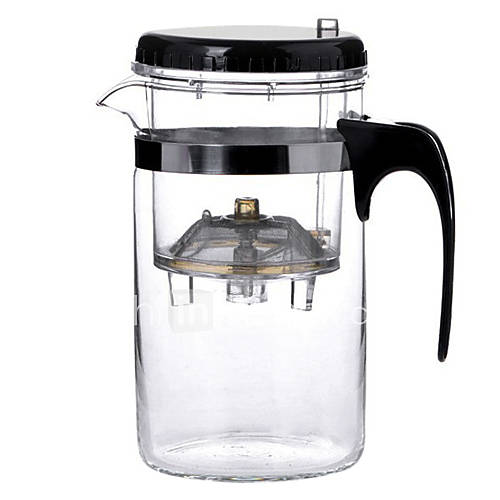 2013 New Style 500ml Glass Teapot Integrative and Convenient Design Office Tea Set