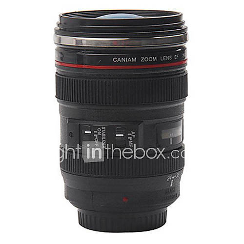 Camera Coffee Lens mug Lens Thermos Button switchable Cup Mug