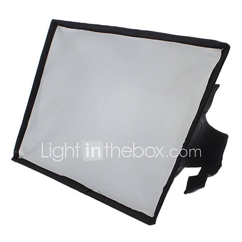 20 x 30 cm Portable Flash SoftBox Diffuser (Black)