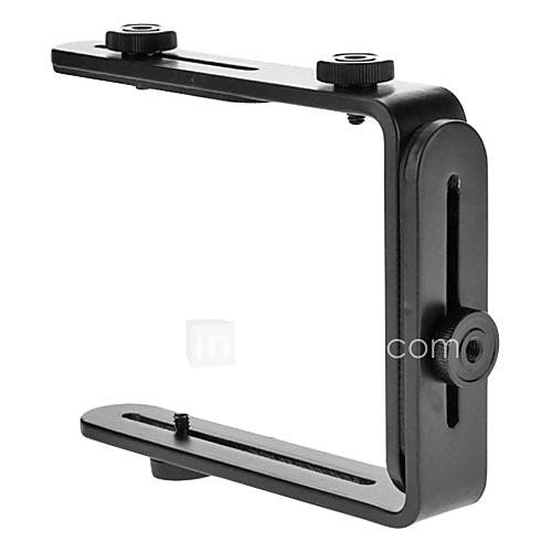 L Shape Flash Bracket for Camera (2 Piece Set)