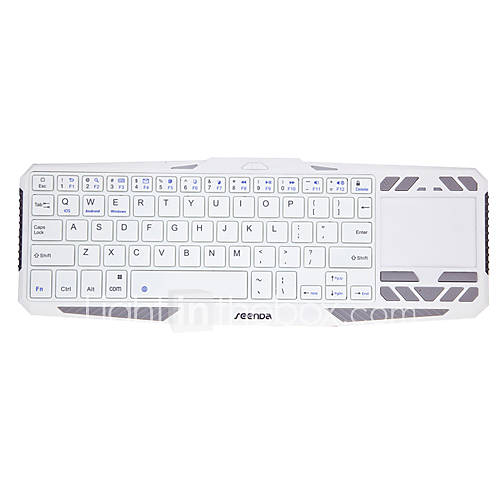 Ultrathin Bluetooth Touchpad Keyboard with Universal Remote Control