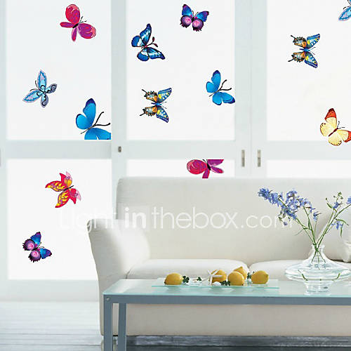 Emulational Handmade Painting Butterfly   Set of 20 (Random Colors)