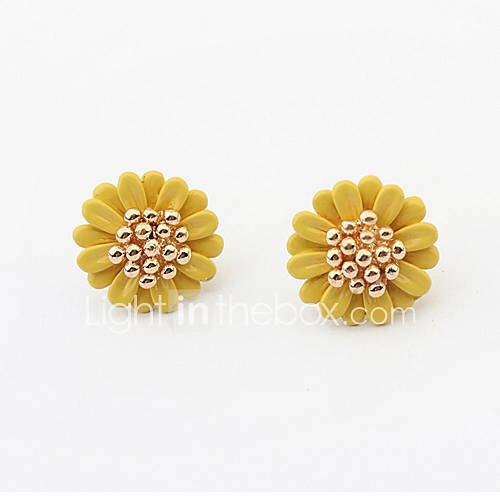 Lovely Daisy Shaped Womens Earrings(More Colors)