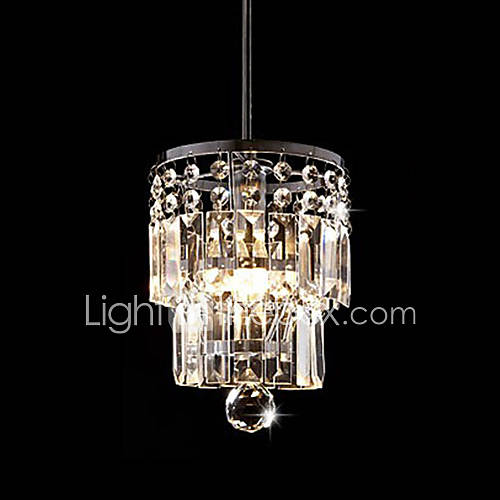 New Style 15Cm Luxury Crystal Chandelier Dining Room Pendant Light Ceiling Lamp