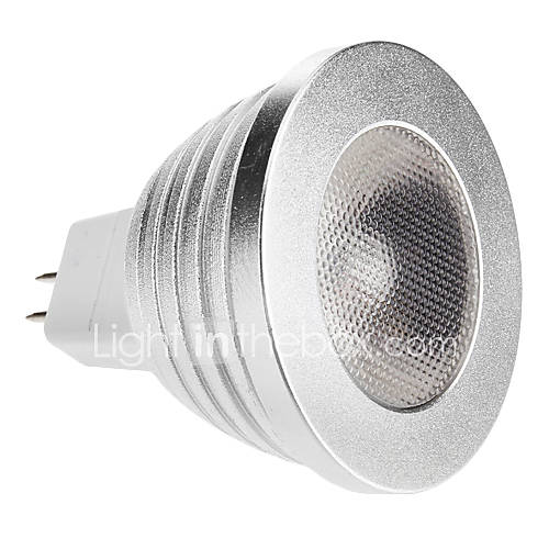 MR16/GU5.3 3W 350LM RGB Light LED Spot Bulb (12V)