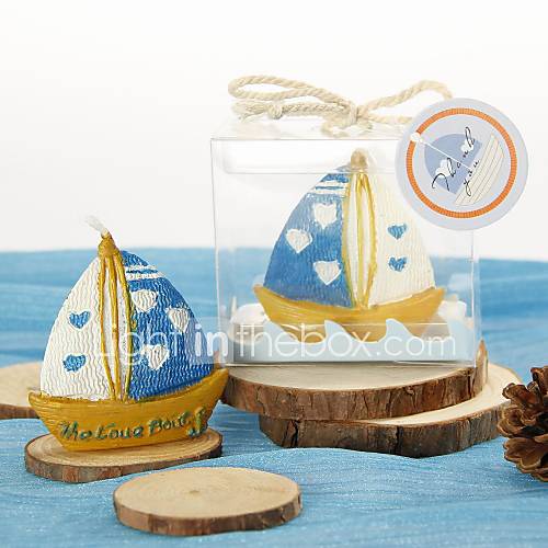 The Love Boat Candle in Ocean Wave Gift Box