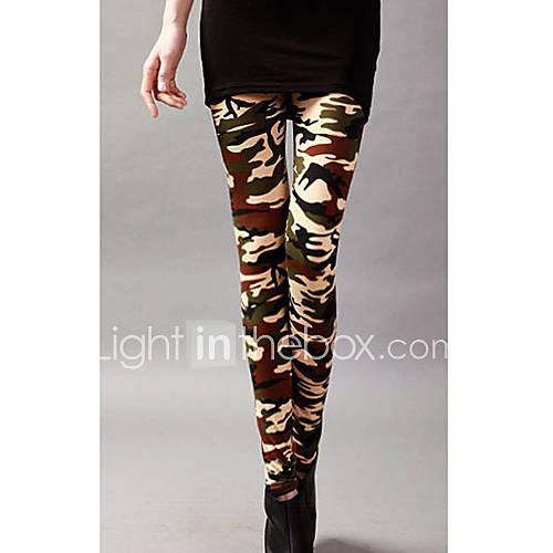 Womens Fashion Slim Thin Colorful Leggings