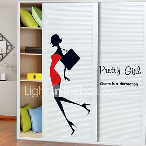 People Pretty Girl Wall Stickers