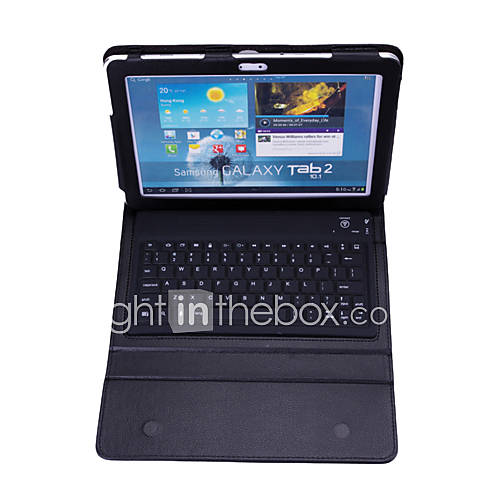 Cl 813 10.1 Inch Samsungp7510 Silicone Bluetooth Keyboard Holster