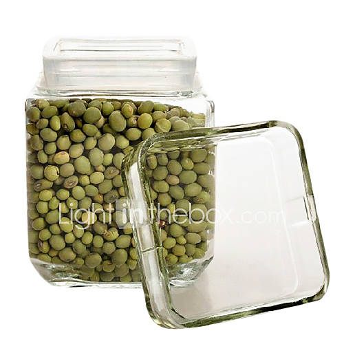 0.8L Environmental Glass Sealed Storage Jars Can Be Used In Kitchen